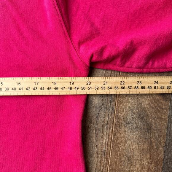 Vintage 80s Guess By Marciano Cardigan Sweater Women's Medium Pink Preppy 4439 - Picture 13 of 16